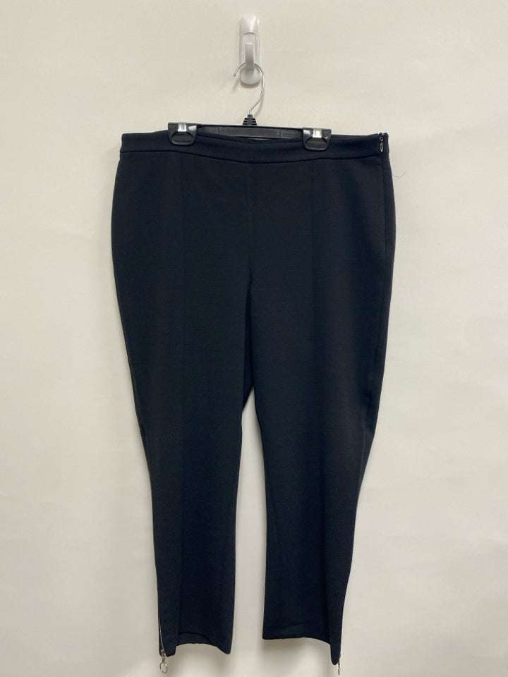 ST. JOHN Size 10 Black Ladies Pants