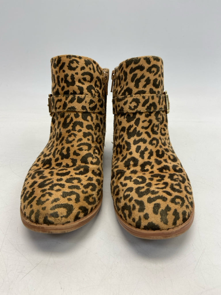 SIZE 4 Brown/Black Animal Print Girl&