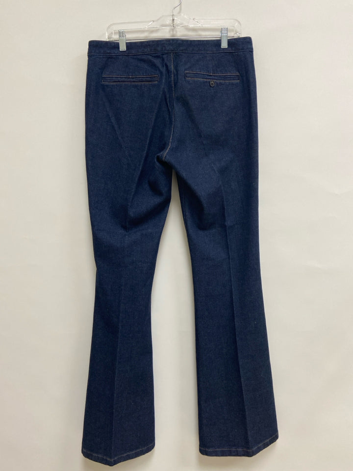 NWT Polo Size 12 Navy Wide Leg Ladies Jeans