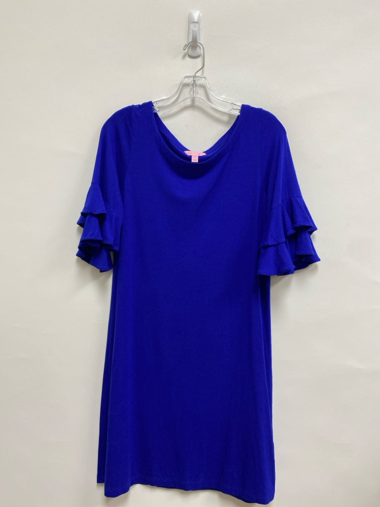 LILLY PULITZER Size M Royal Blue Ladies Dress