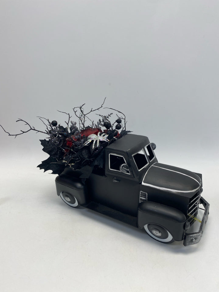 Black Red/Silver Spider Metal Halloween