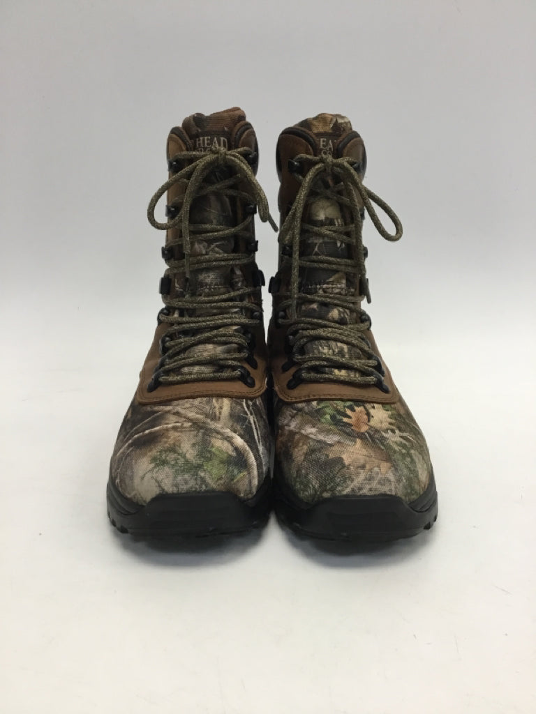 Red Head SIZE 5 Green/Brown Camouflage Boy&