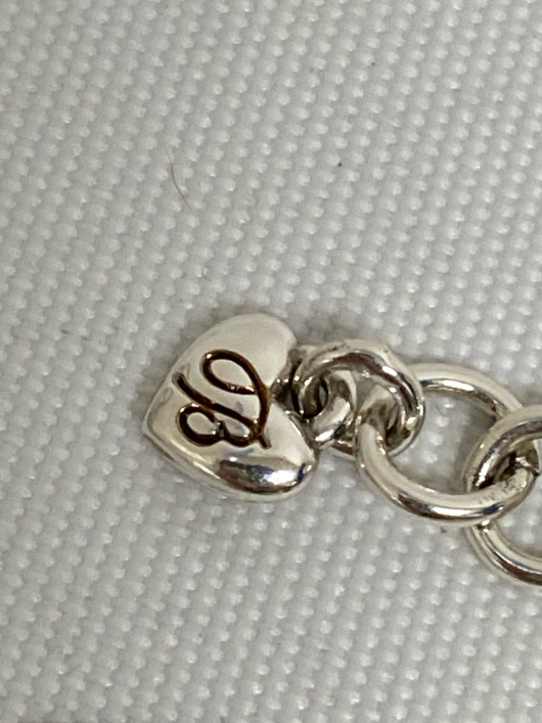 Brighton Silver Color Gold Color Jeweled Bracelet
