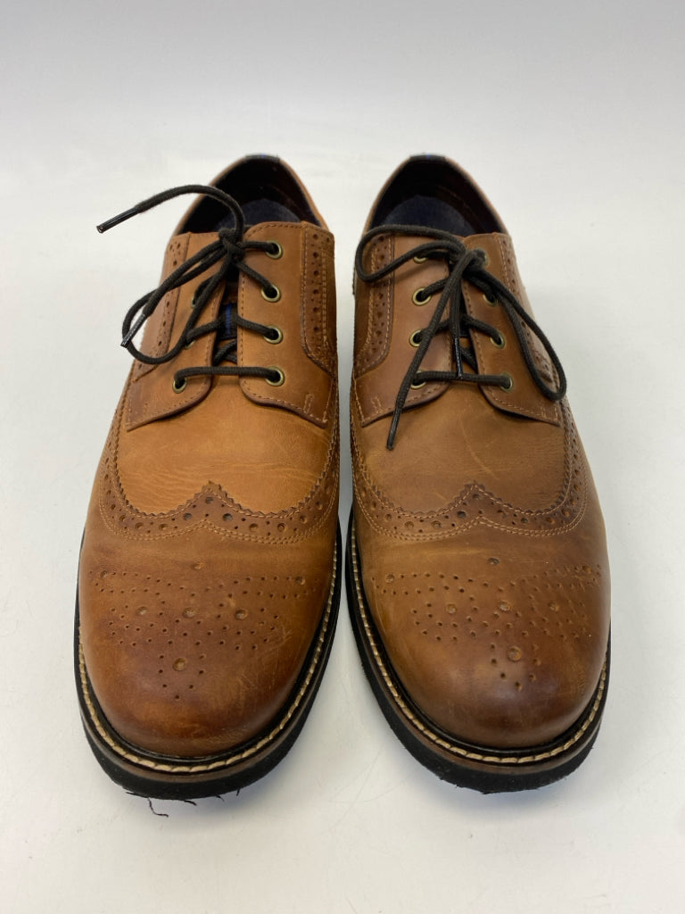 Nunn Bush Size 13 Brown Lace-Up Men&