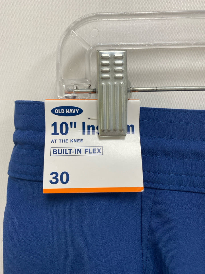 NWT Old Navy Size 30 Navy/Blue Color Block Men&