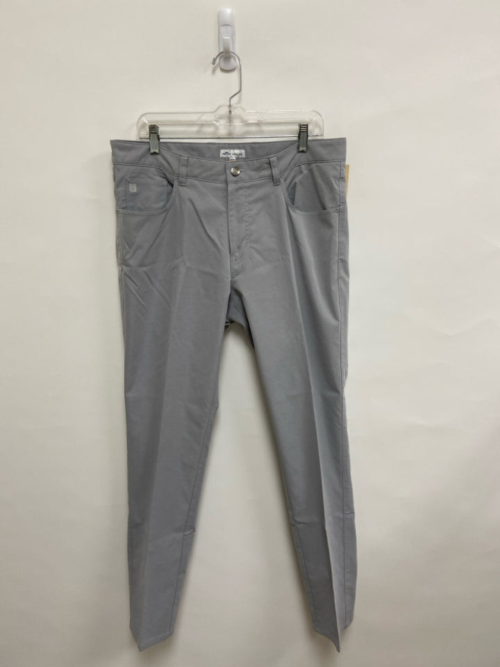 Peter Millar Size 35 Gray Men&