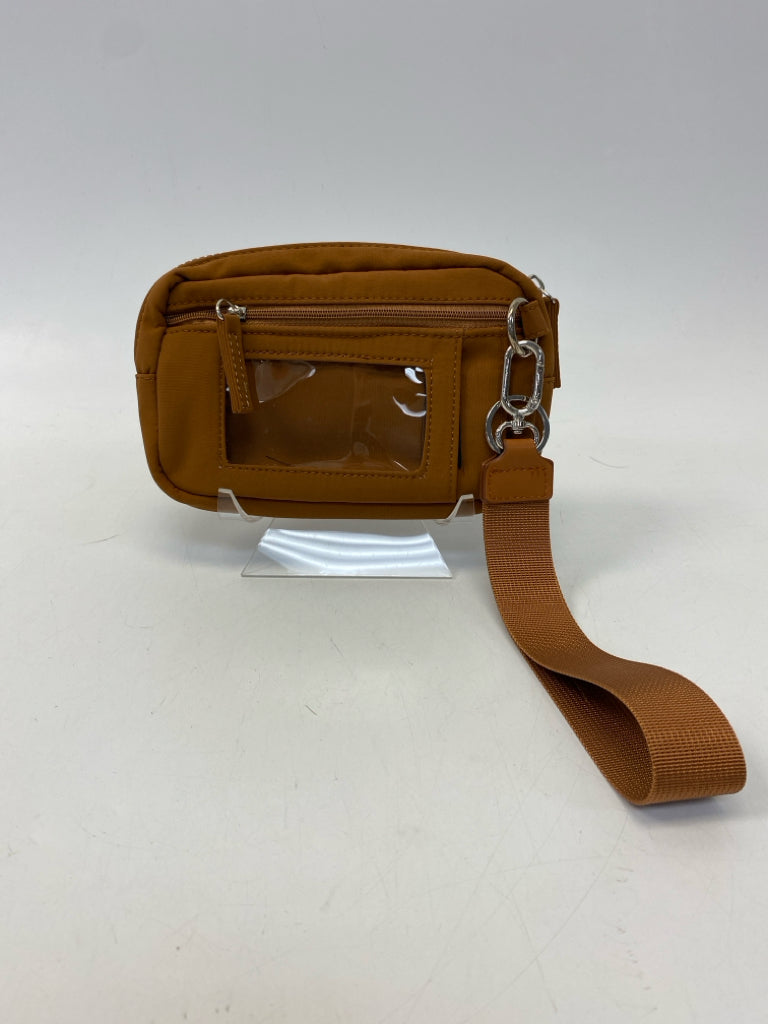 Brown Wristlet