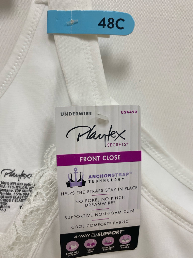 NWT Playtex White Plus Size Bra
