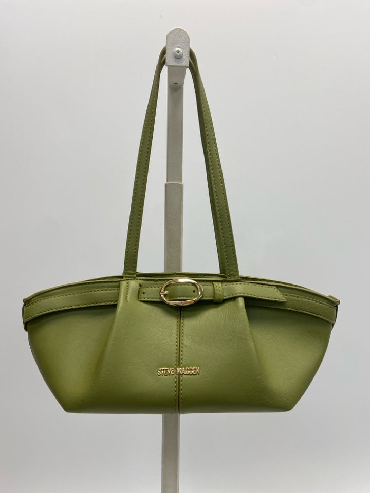 Steve Madden Green Buckle(s) Handbag