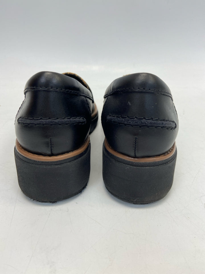 Clarks US Shoe Size 7 Black Brown Animal Print Flats