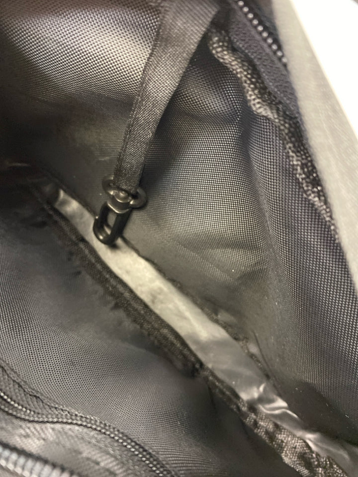 Dark Gray Black Belt Bag