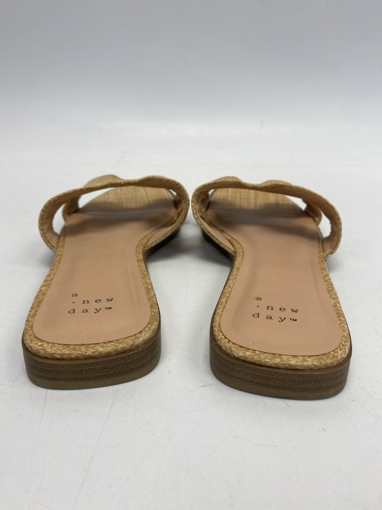 a new day  Size 8 Brown Cutout Sandals