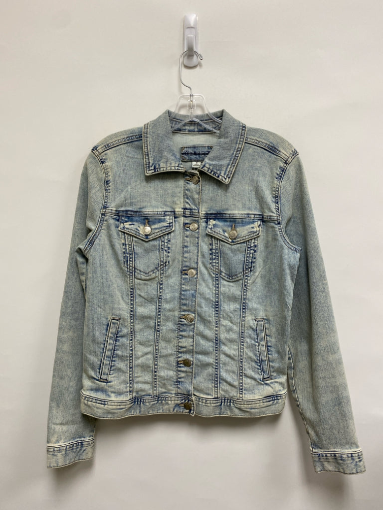 maurices Size S Pale Denim Button Up Ladies Jacket