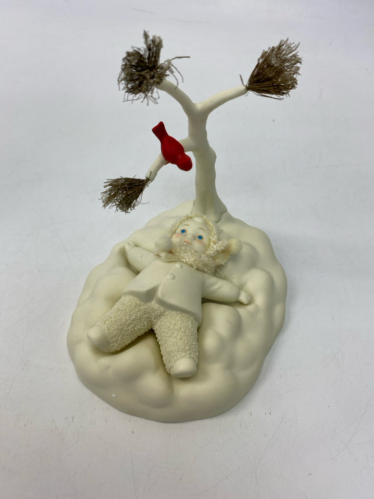 Dept. 56 Cream Snowbabies Christmas