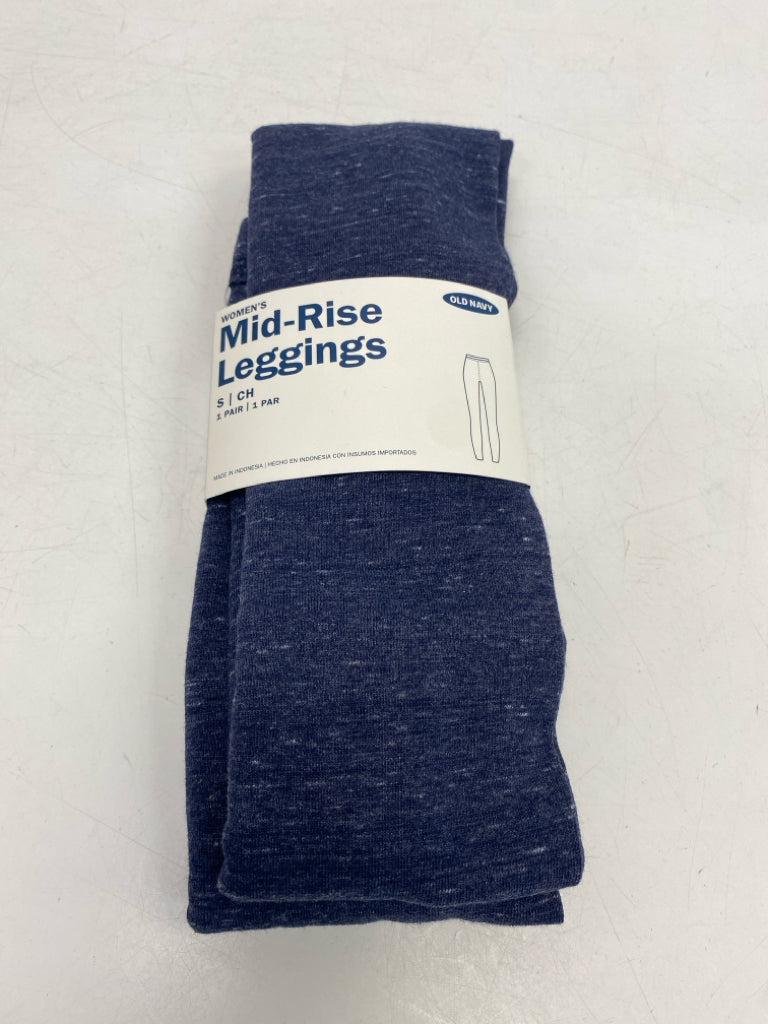 NEW Old Navy Size S Blue Streaked Ladies Leggings