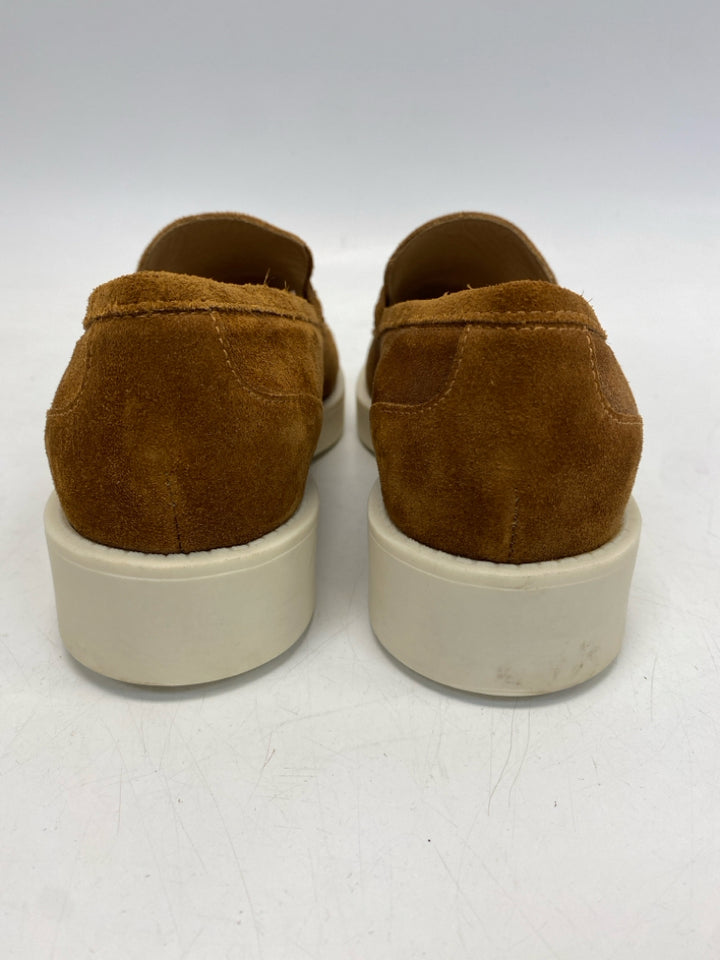 EU Shoe Size 39 Chestnut Suede Flats