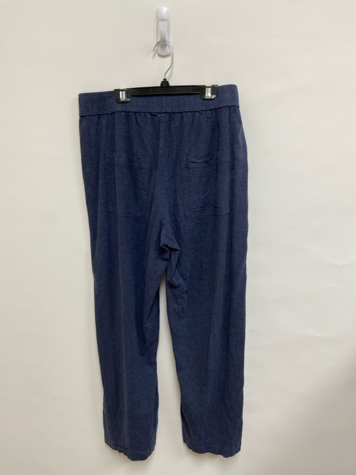 Toad &amp; Co. Size L Navy Pull-on Ladies Pants