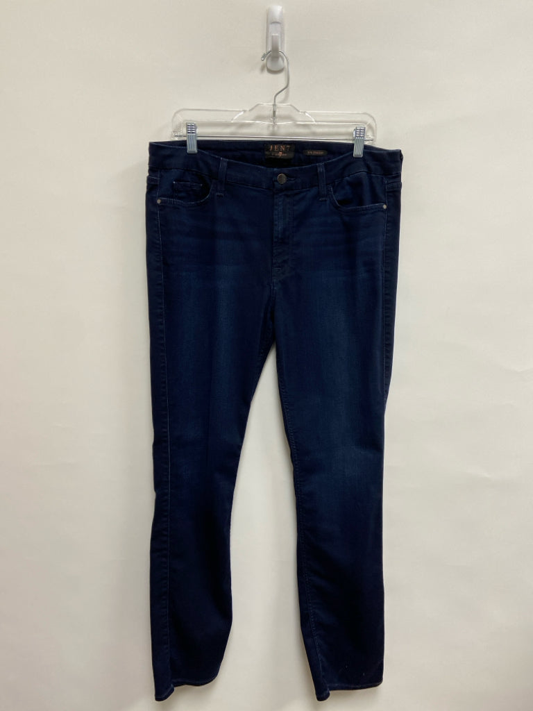 7/Mankind Size 14 Dark Blue Denim Ladies Jeans