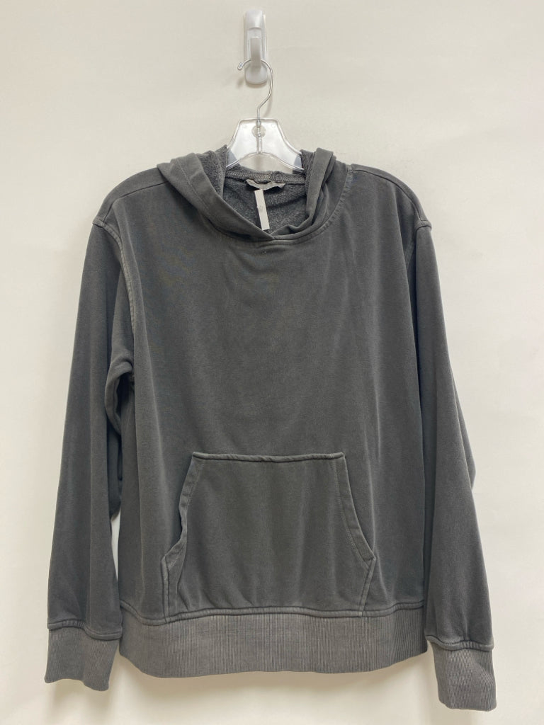 NWT Zenana Size S Charcoal Hooded Ladies Sweatshirt