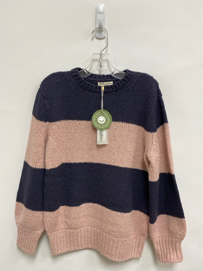 NWT The Sunday Collective SIZE 8/9 Navy Pink Cotton Girl&