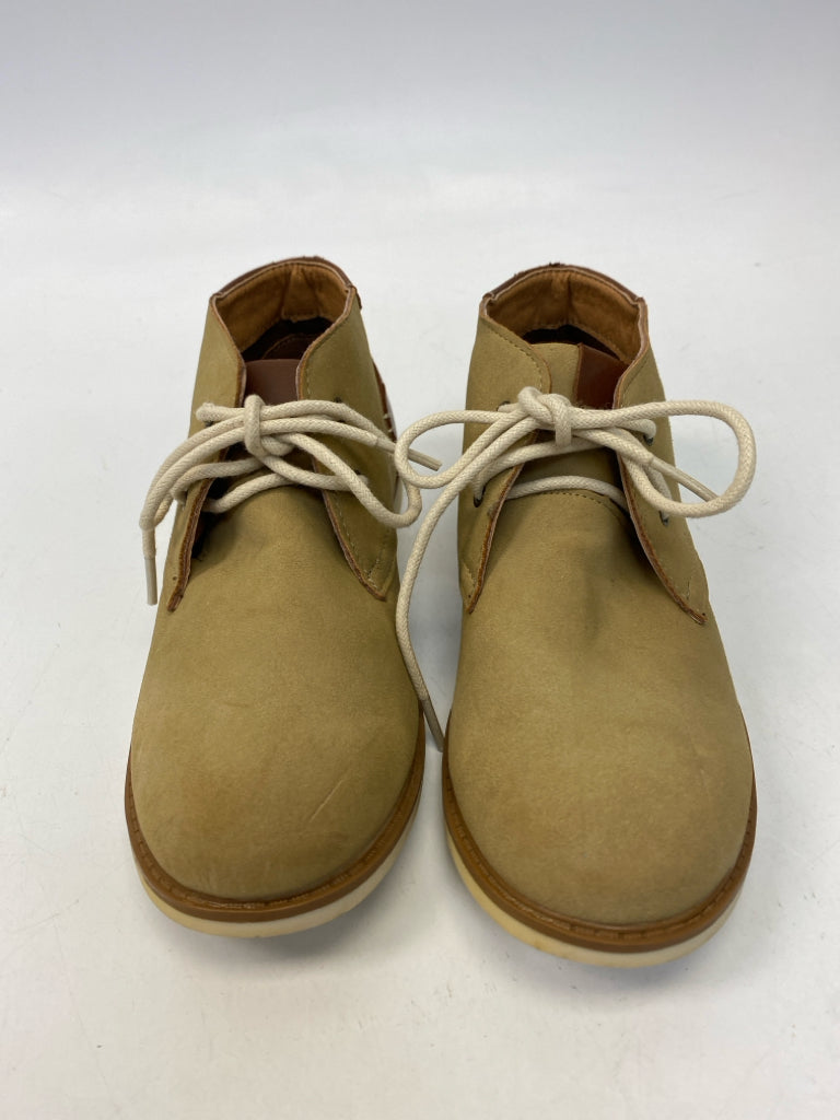 SIZE 3 Camel Brown Lace-Up Boy&