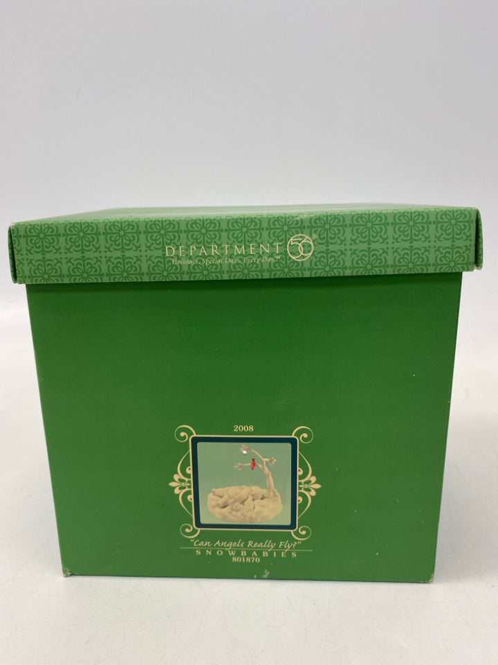 Dept. 56 Cream Snowbabies Christmas