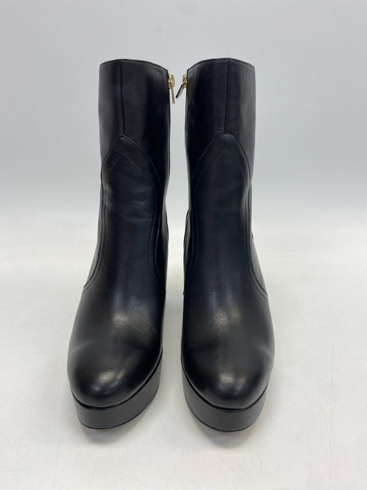 NWOT 27 Edit US Shoe Size 11 Black Side Zipper Boots