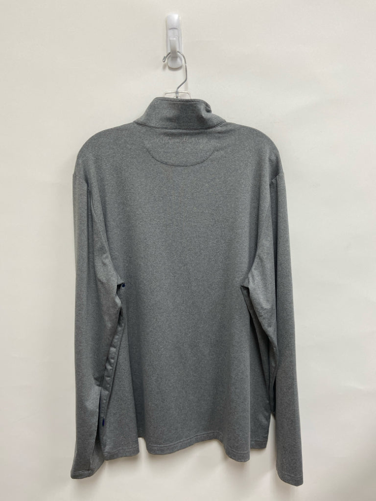 Size XL Gray Quarter Zip Men&