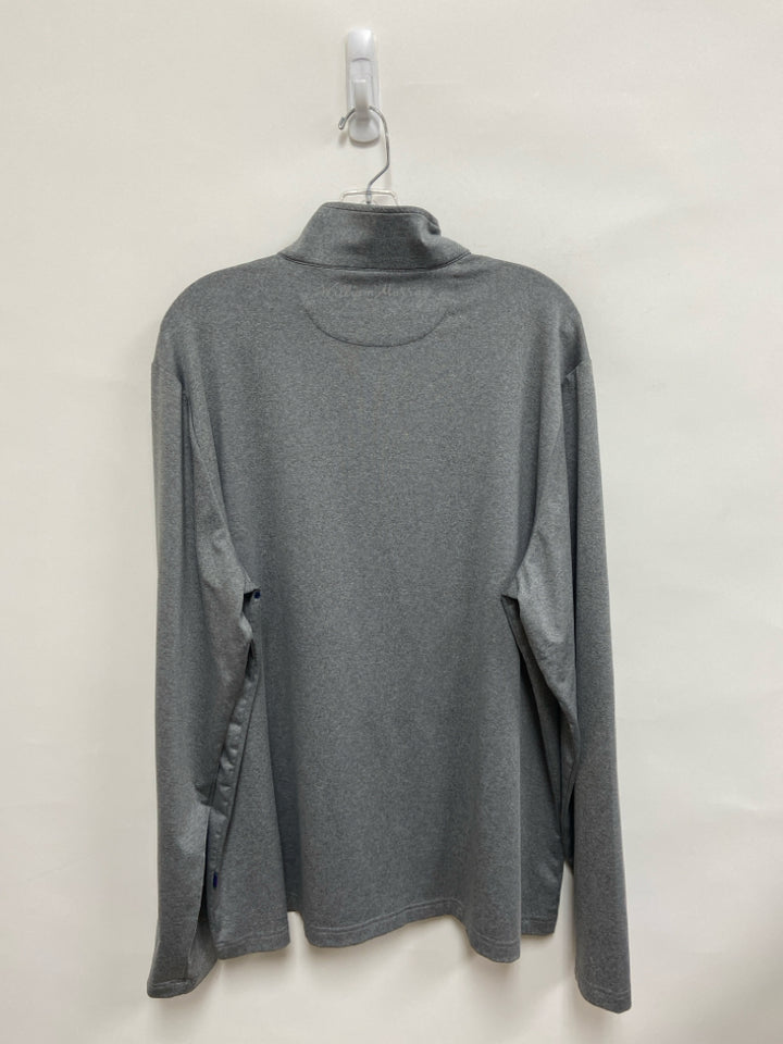 Size XL Gray Quarter Zip Men&