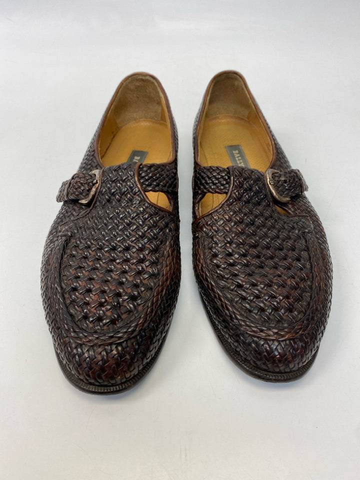Bally Size 11.5 Brown Woven Men&