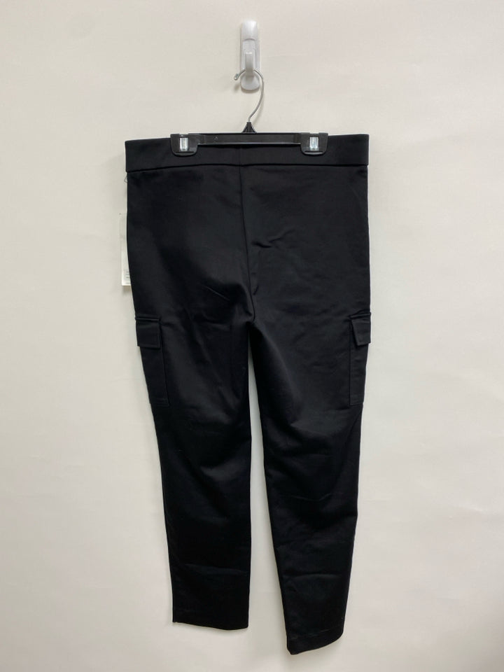 NWT Calvin Klein Size M Black Cargo Ladies Pants