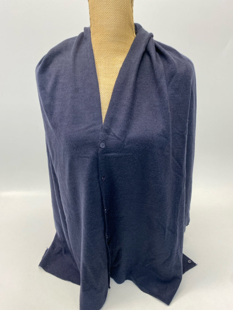 Simply Noelle Navy Buttons Scarf