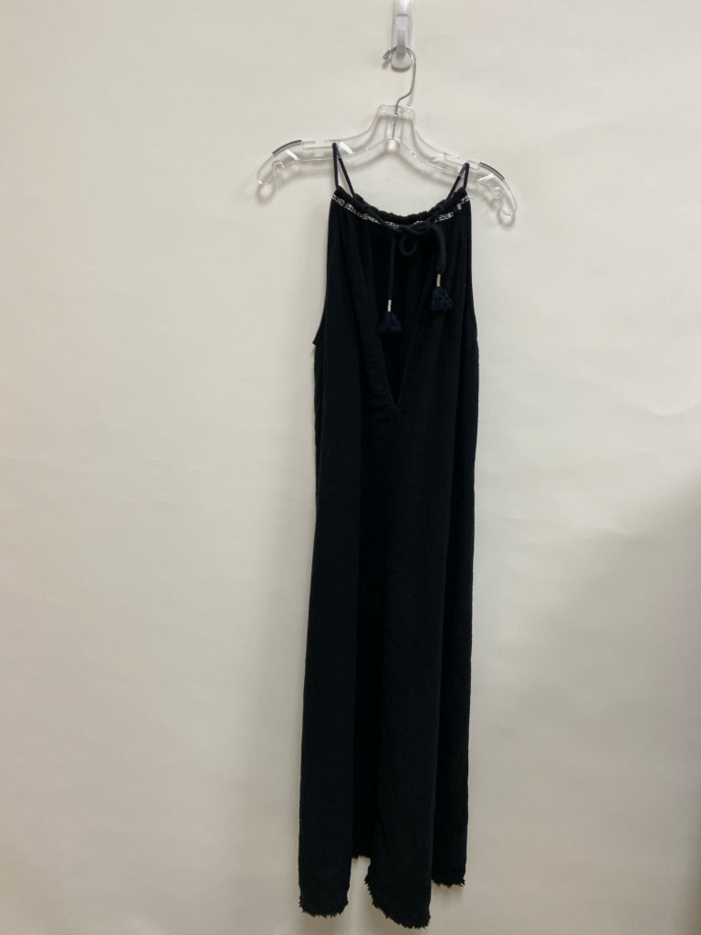 Madewell Size XXS Black Sleeveless Gauze Ladies Dress