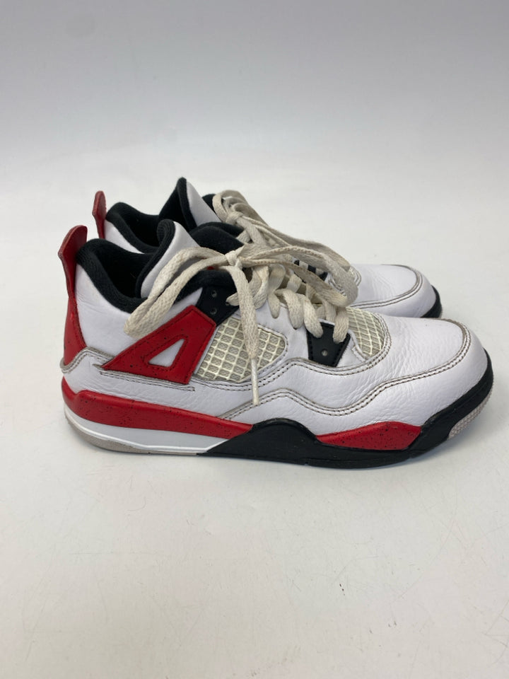 Nike SIZE 2 White Red/Black Boy&
