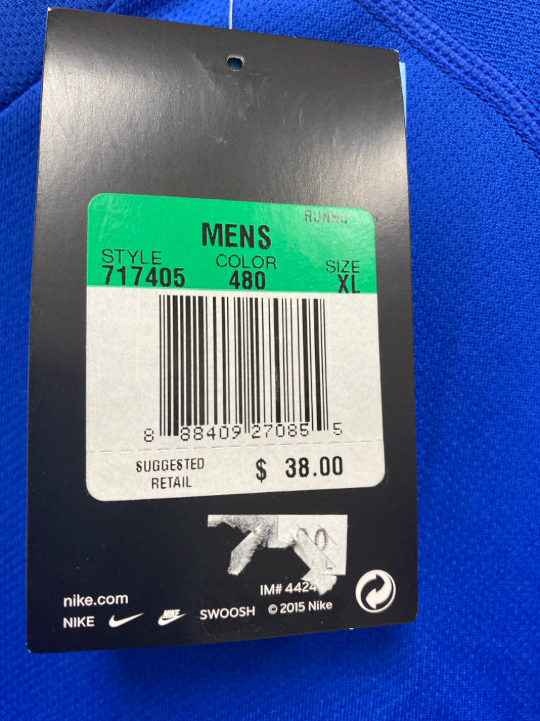 NWT Nike Size XL Blue Men&