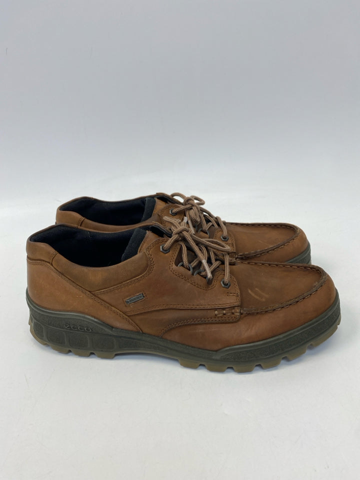 Ecco Size 48 Brown Lace-Up Men&