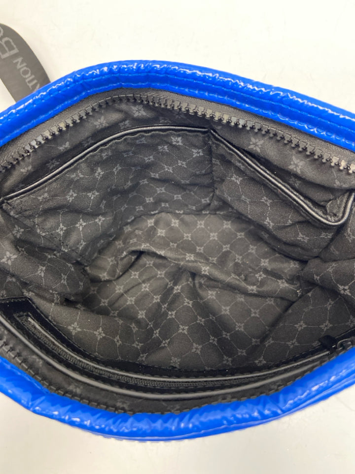 BCBG Royal Blue Quilted Crossbody