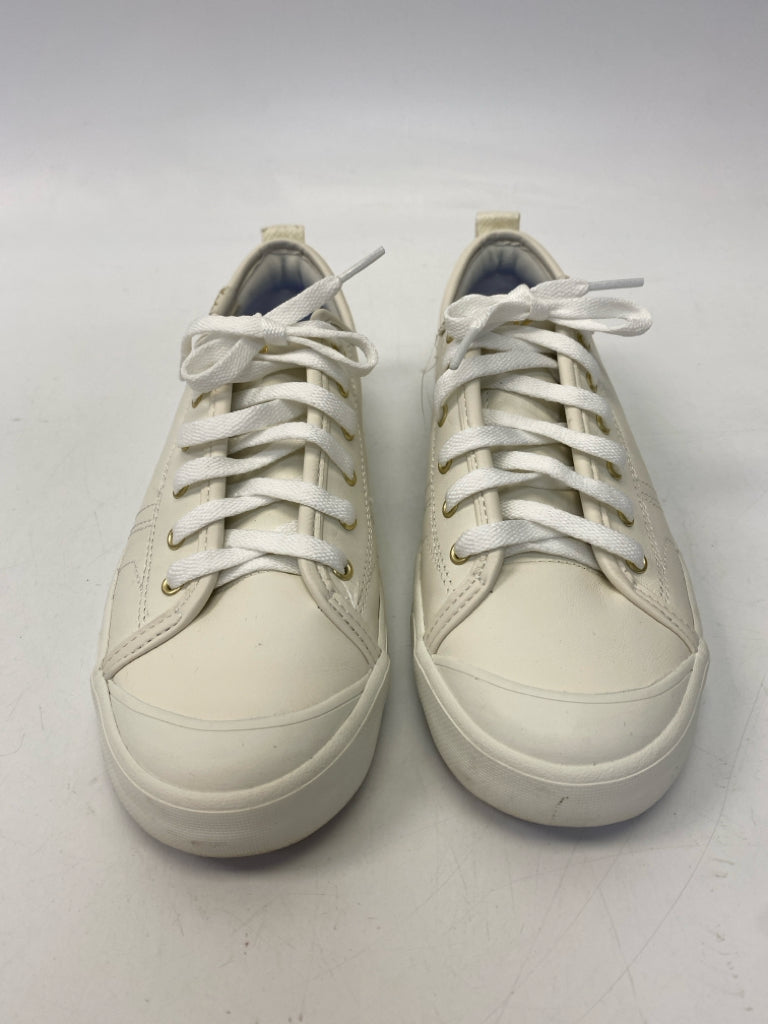 Keds  Size 8.5 White Lace-up Sneakers