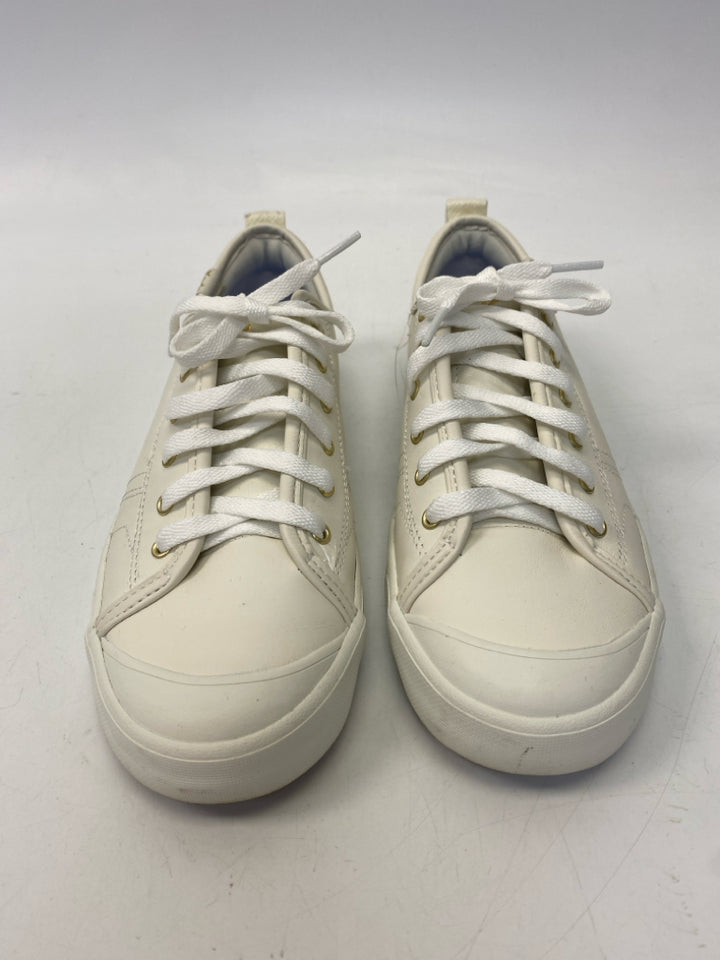 Keds  Size 8.5 White Lace-up Sneakers