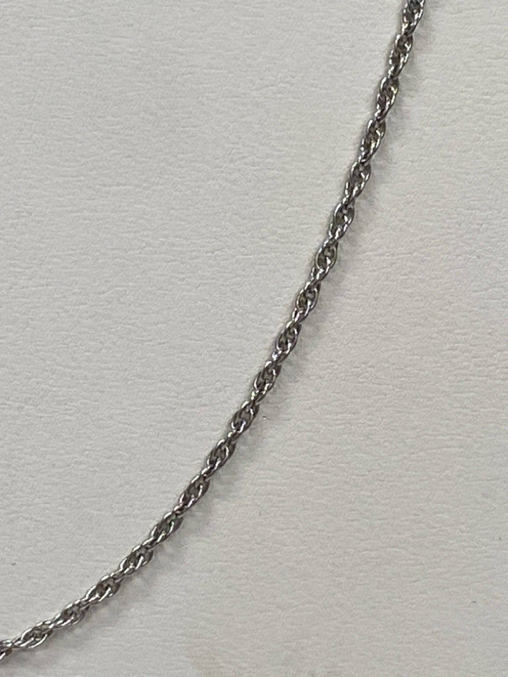 Ballou 22" Sterling Silver Rope Necklace