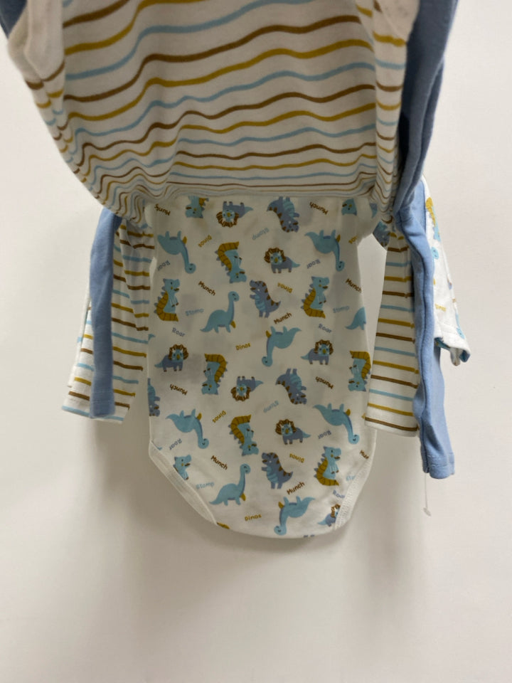 Duck Duck Goose SIZE 3-6M Blue/Cream Brown Dinosaurs Boy&