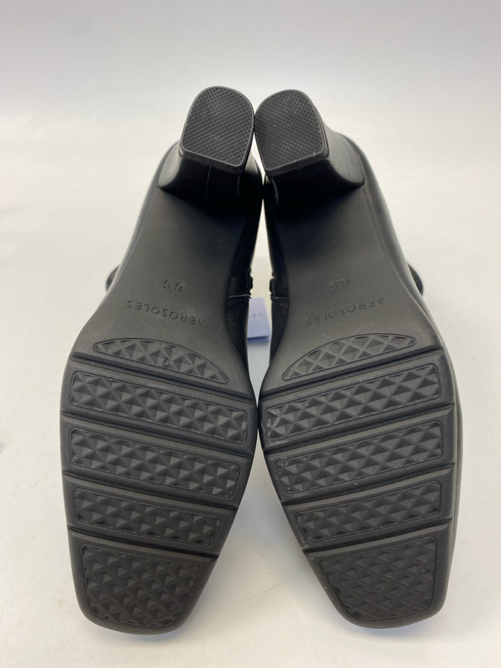 NWT Aerosoles  Size 6.5 Black Side Zipper Boots