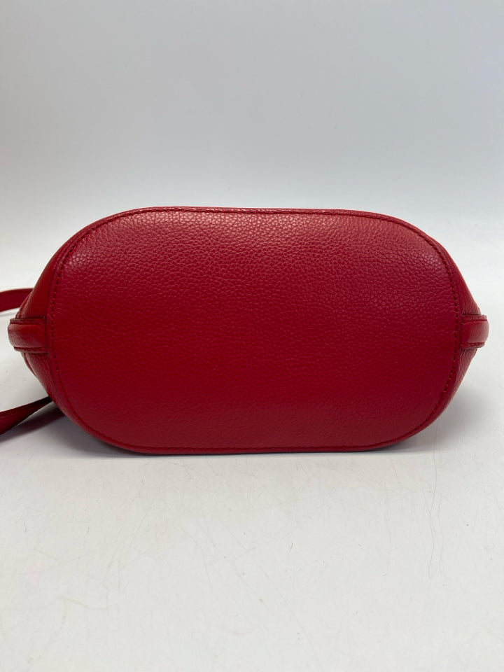 Brighton Red Drawstring(s) Crossbody