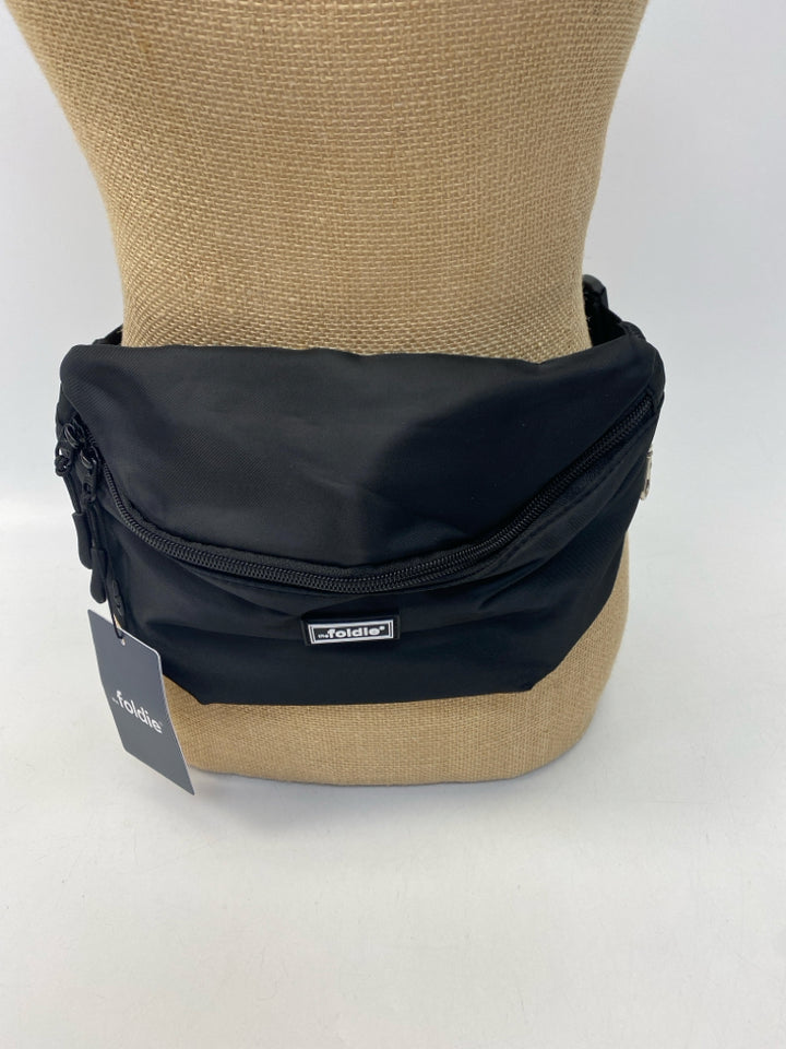 NWT foldie Black Belt Bag