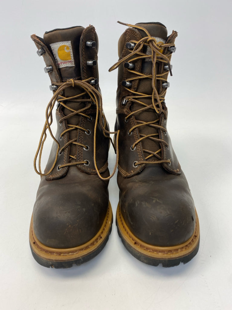 Carhartt Size 10 Brown Lace-Up Men&