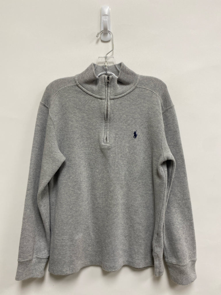 Polo SIZE 10/12 Gray Quarter Zip Boy&