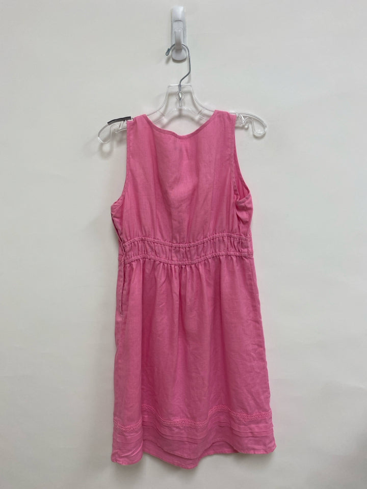 Juicy Couture SIZE 12 Pink Sleeveless Linen Girl&
