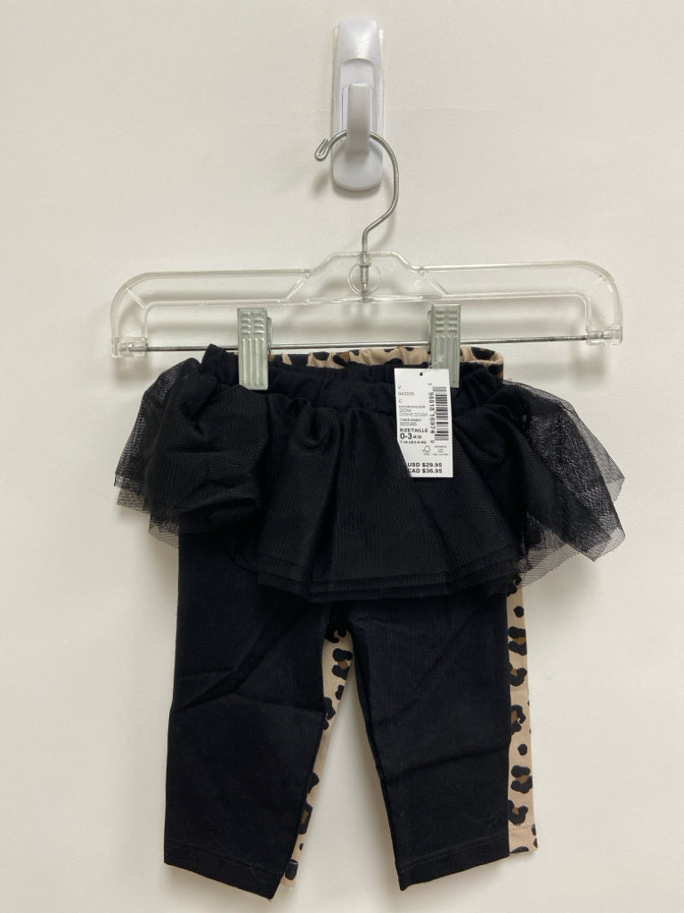 NWT The Place SIZE 0-3M Black Brown Girl&