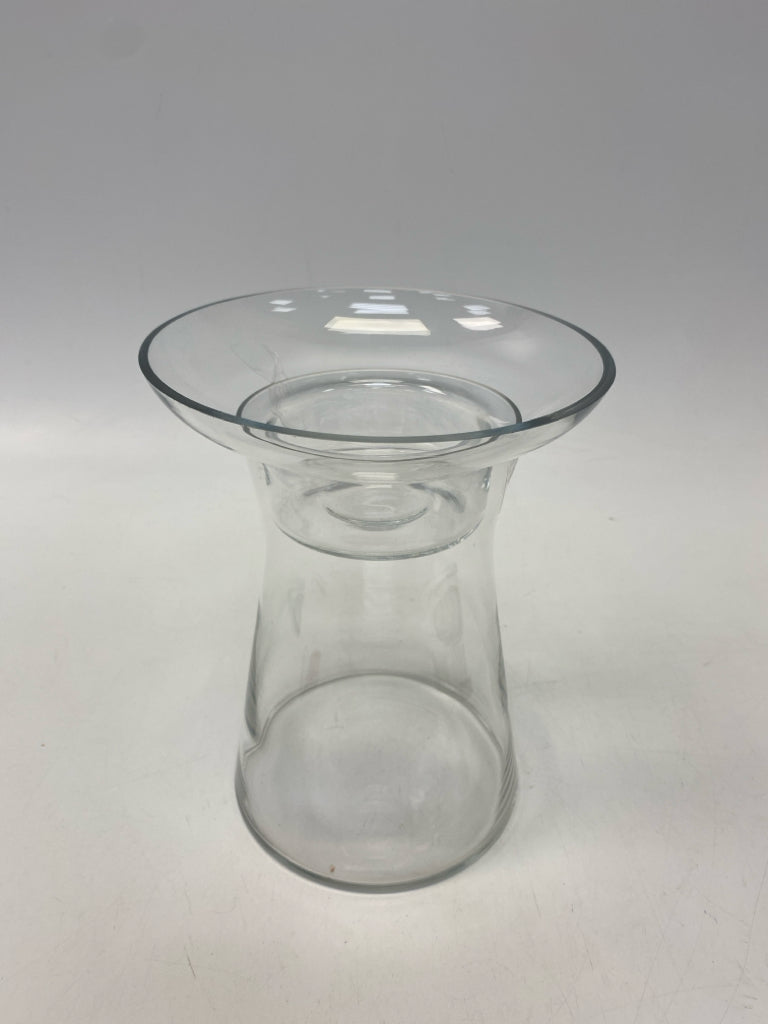 Clear Glass Candleholder(s)