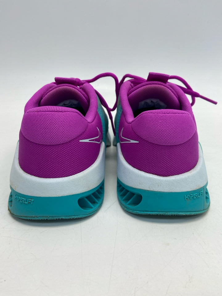 Nike  Size 8.5 Multi-Color Turquoise Lace-up Sneakers